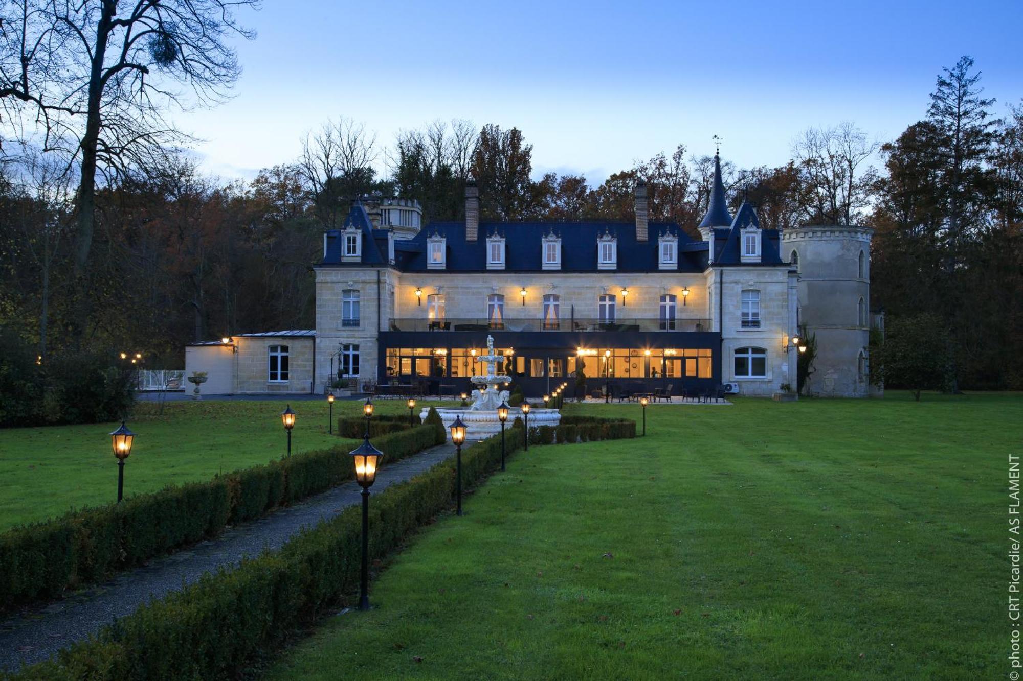 مبيت وإفطار Bruyères-et-Montbérault Chateau De Breuil المظهر الخارجي الصورة