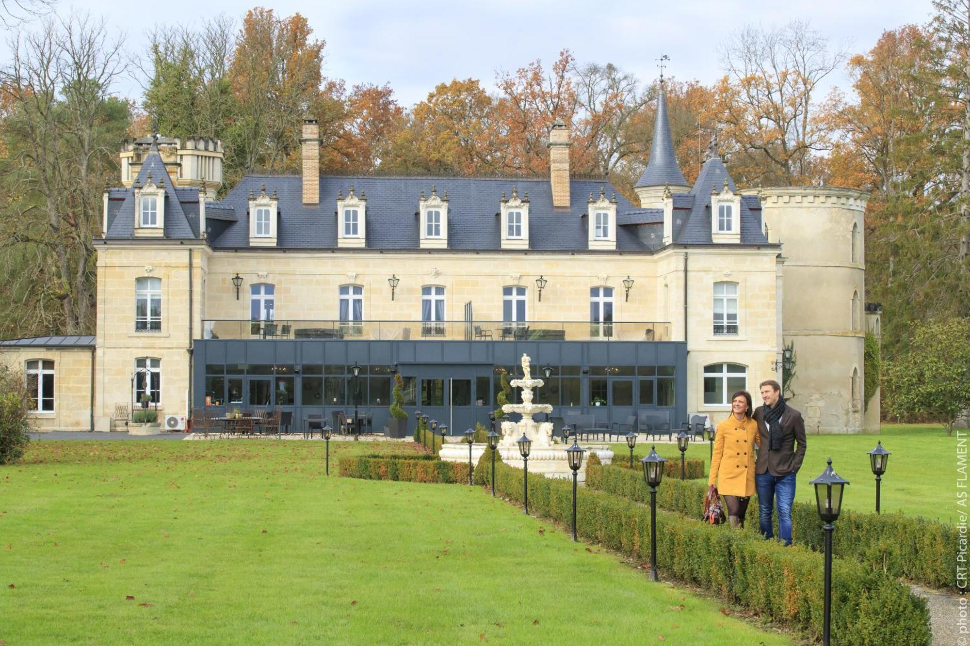 مبيت وإفطار Bruyères-et-Montbérault Chateau De Breuil المظهر الخارجي الصورة